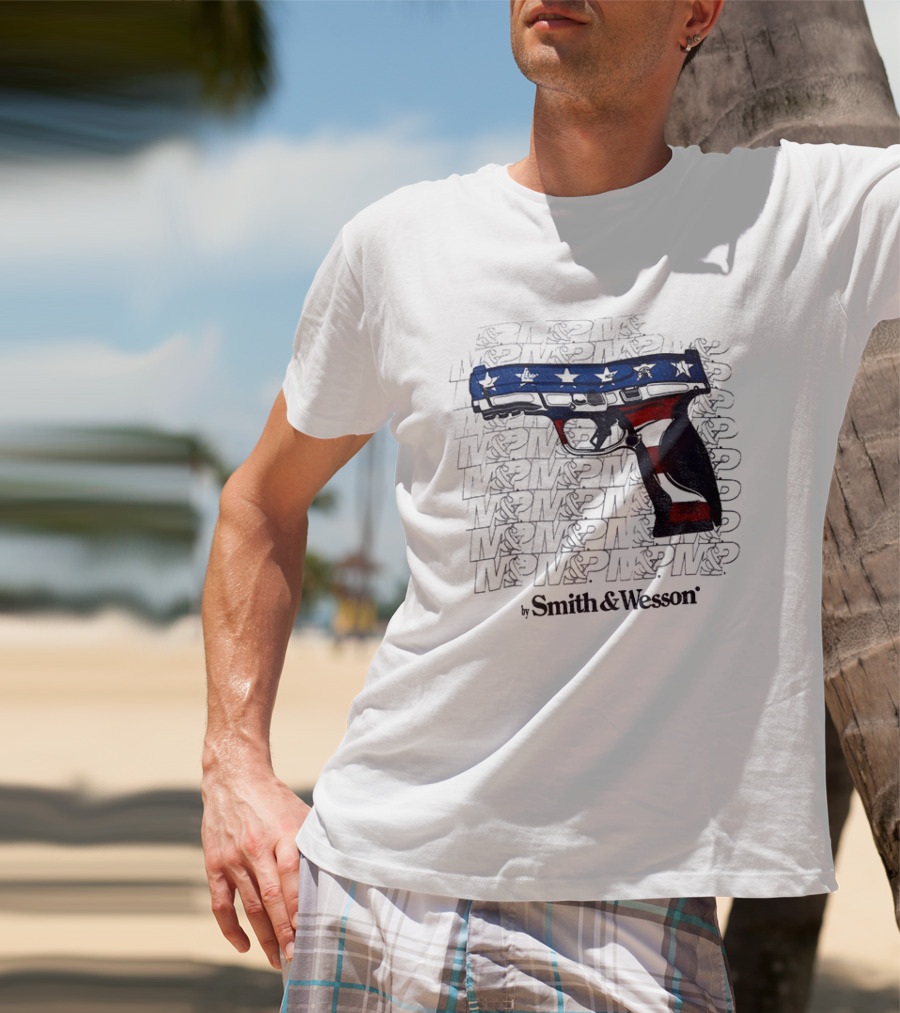 M P Monday By Smith And Wesson Stars And Stripes T-Shirt
