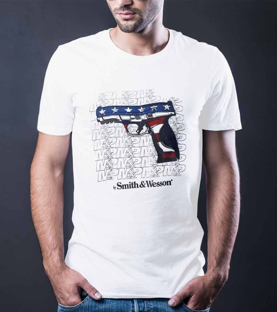 M P Monday By Smith And Wesson Stars And Stripes T-Shirt