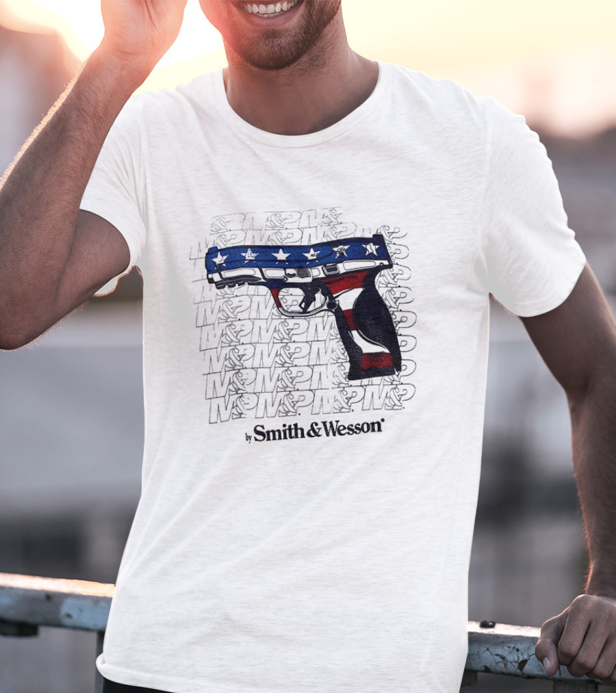 M P Monday By Smith And Wesson Stars And Stripes T-Shirt