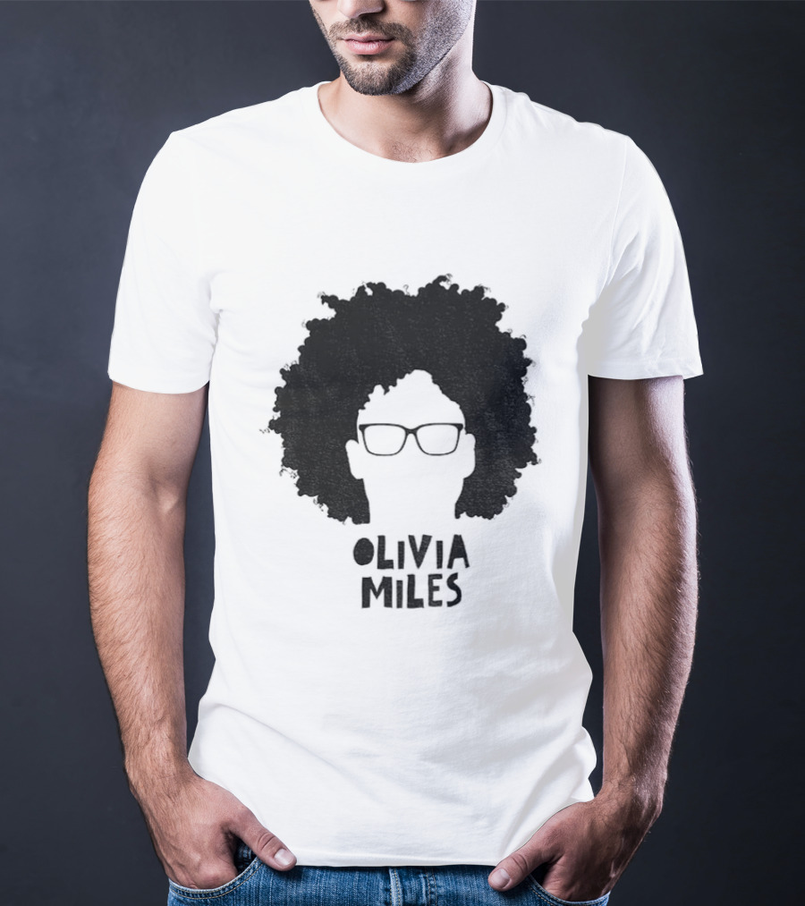 Olivia Miles Afro Glasses Icon WNBA Minnesota Lynx 2026 T-Shirt