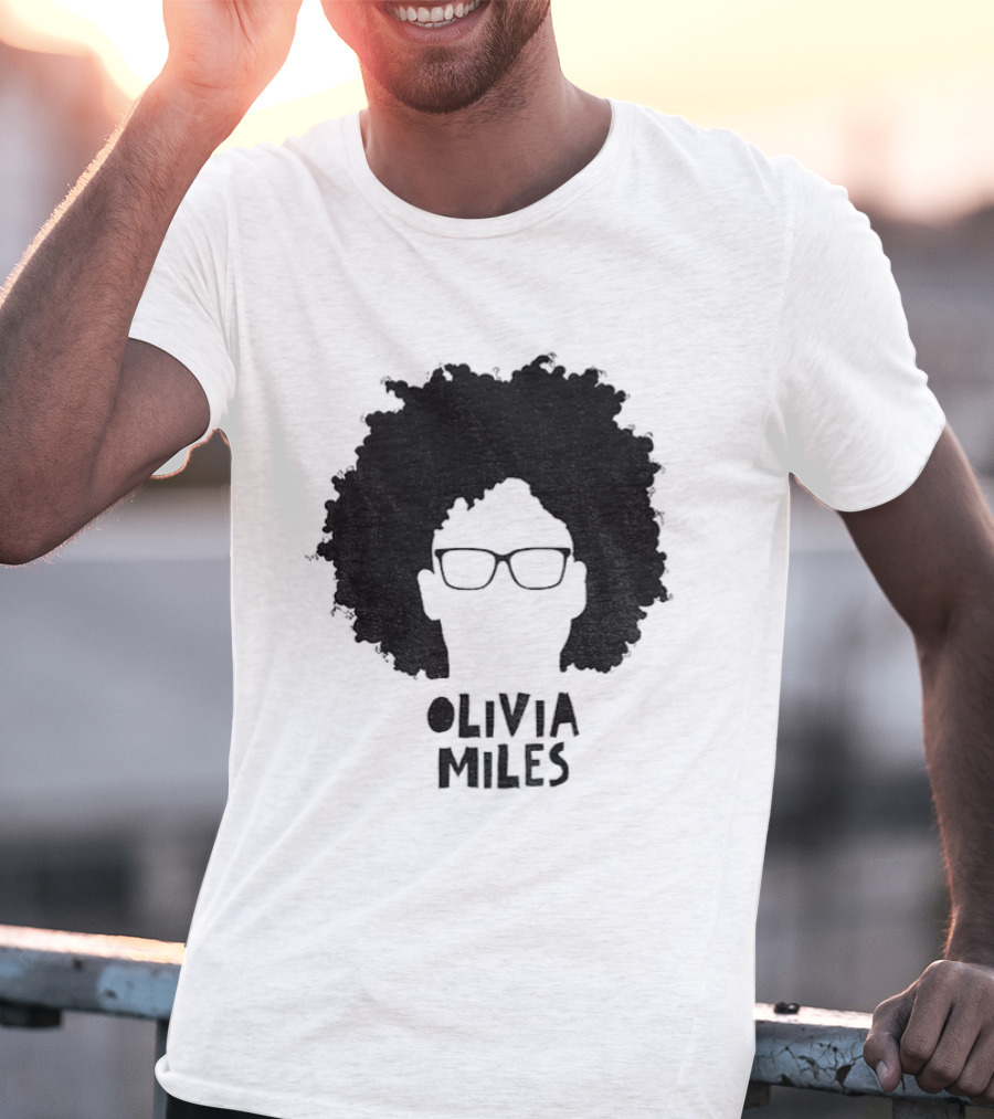 Olivia Miles Afro Glasses Icon WNBA Minnesota Lynx 2026 T-Shirt