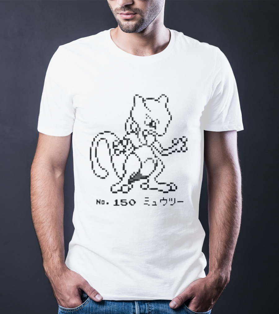 Pokémon No. 150 Anime Gaming T-Shirt