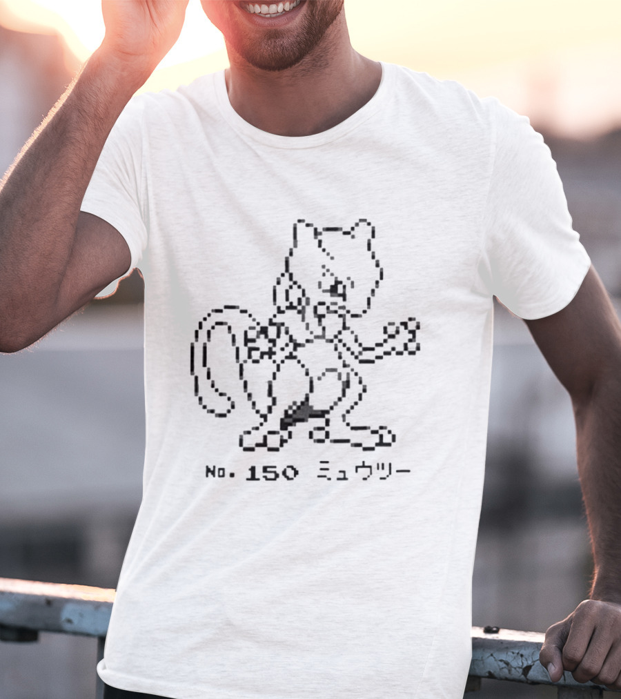 Pokémon No. 150 Anime Gaming T-Shirt