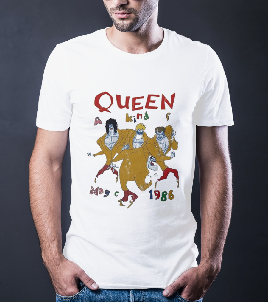 Queen A Kind Of Magic Tour 1986 Anniversary T-Shirt
