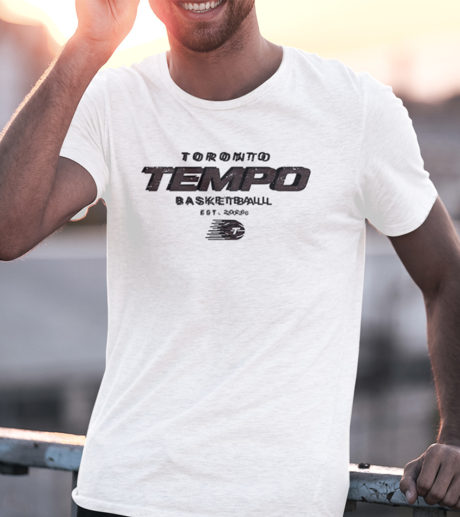 Toronto Tempo Basketball EST 2026 Bold Lettering And Sports T-Shirt