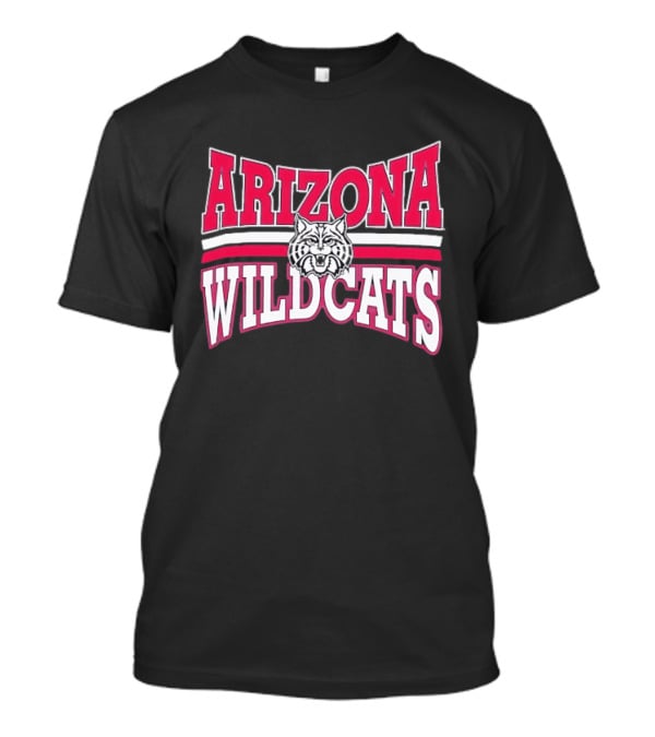 Arizona Wildcats NCAA Head Red White Stripes T-Shirt