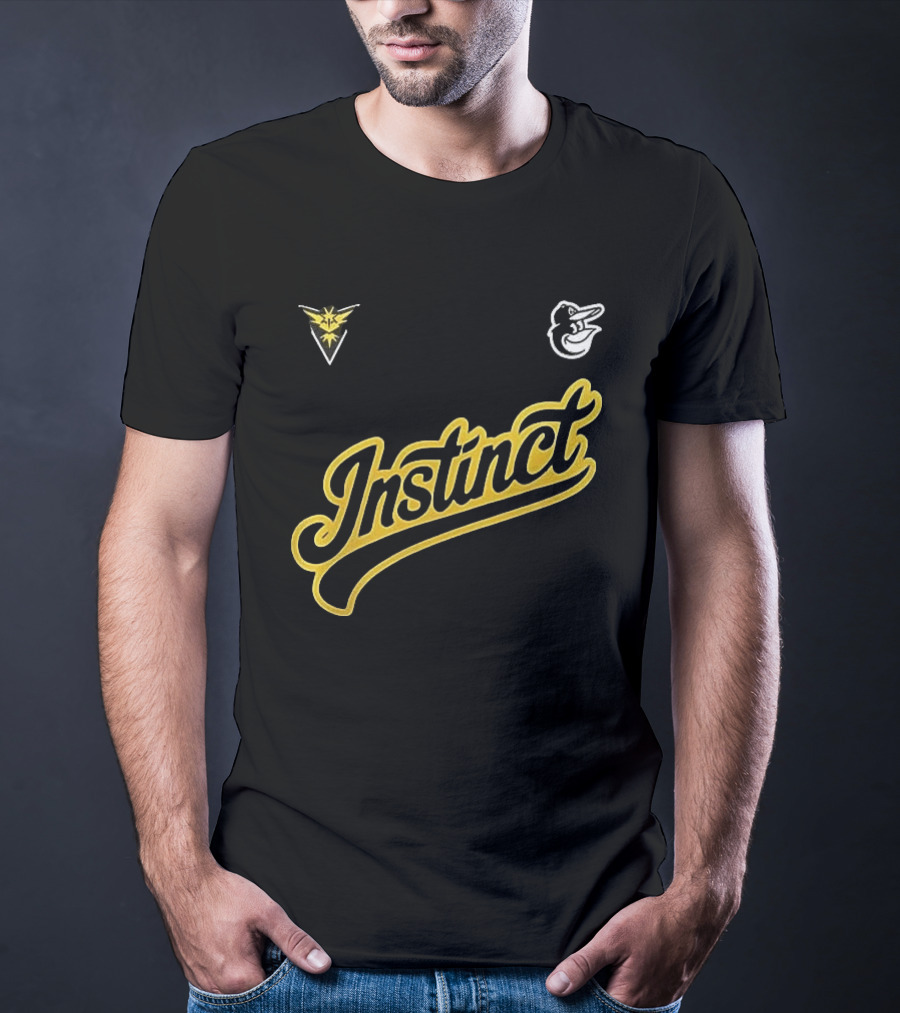 Baltimore Orioles Pokémon GO Team Instinct Collaboration 2026 T-Shirt