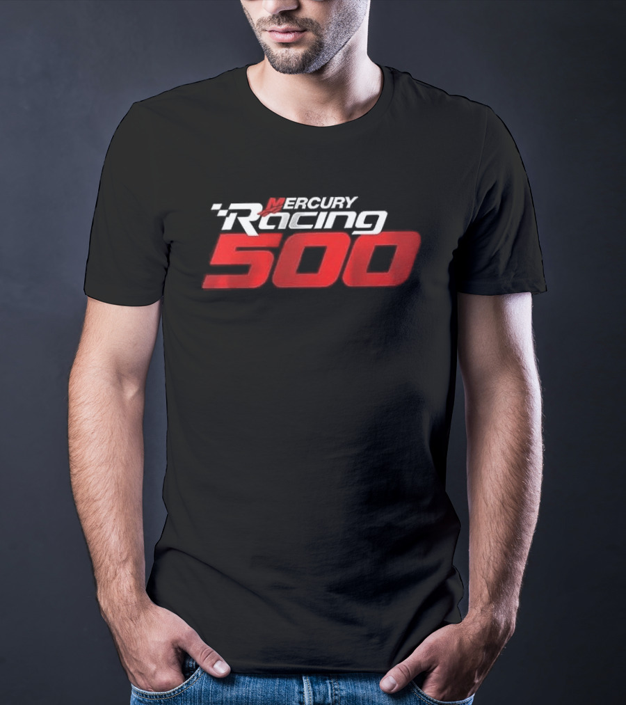 Mercury Racing 500 High Performance Speedboat Racing Men's T-Shirt