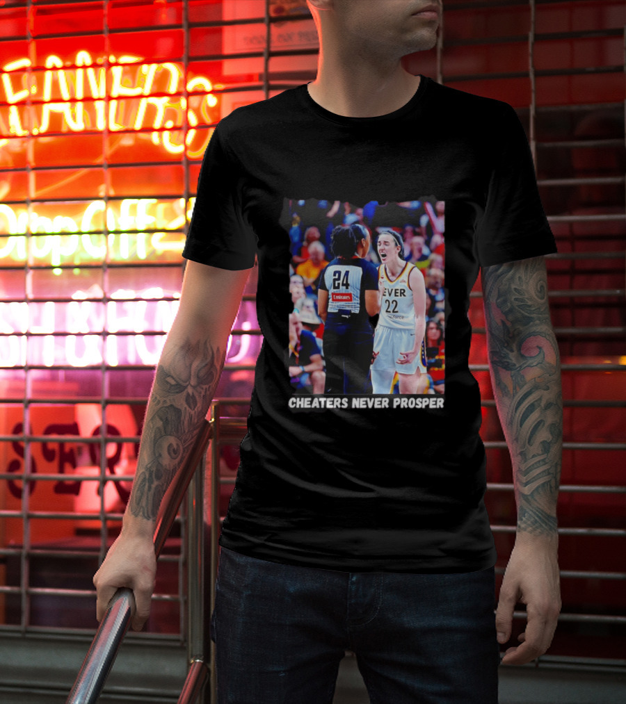 Cheaters Never Prosper 22 Basketball Athlete Intensity Moment T-Shirt