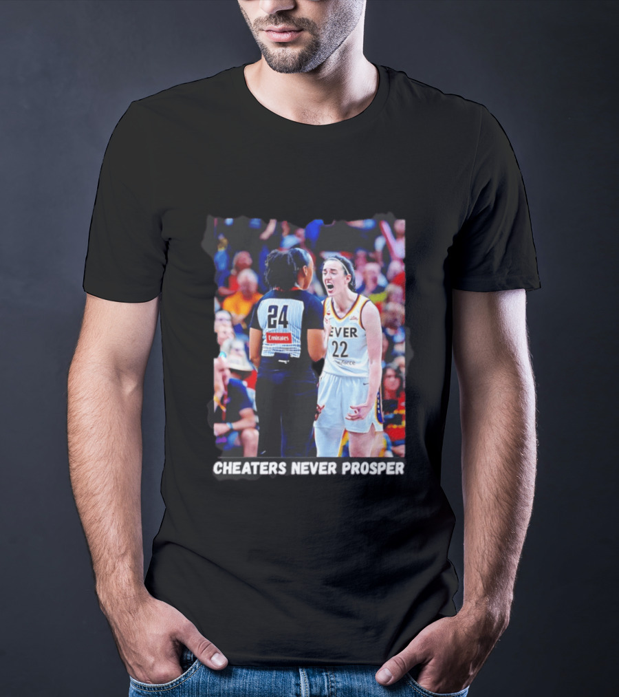 Cheaters Never Prosper 22 Basketball Athlete Intensity Moment T-Shirt