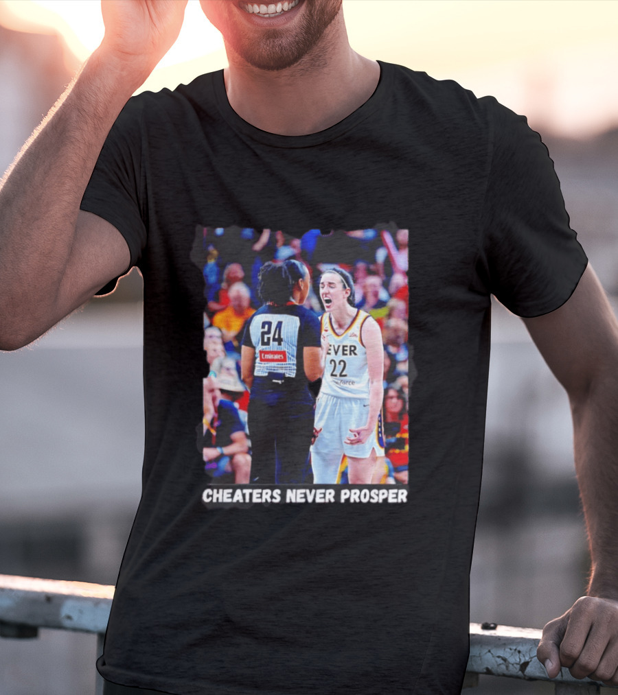 Cheaters Never Prosper 22 Basketball Athlete Intensity Moment T-Shirt