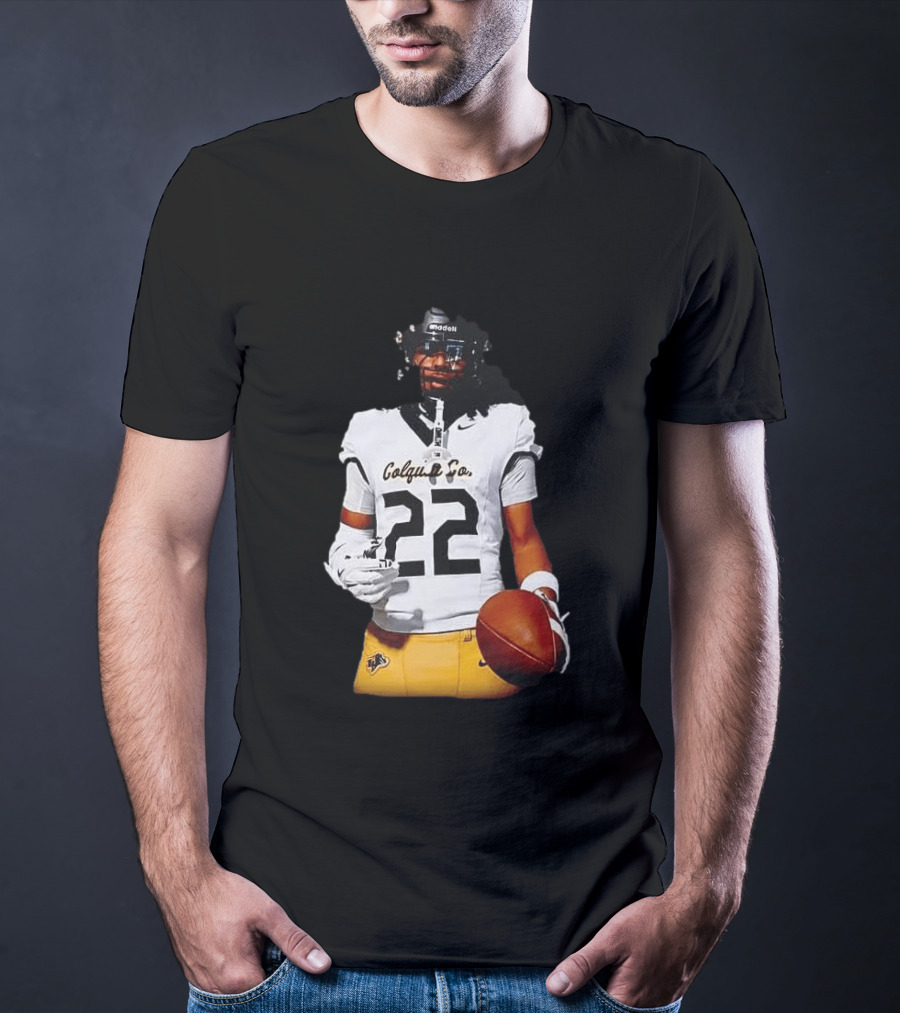 Colquitt County Packers Sean Ethan 22 Football Jersey Player Image T-Shirt
