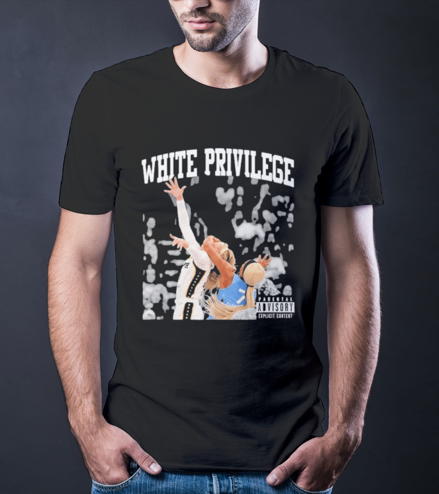 Dijonai Carrington Foul On Sophie Cunningham White Privilege Parental Advisory T-Shirt
