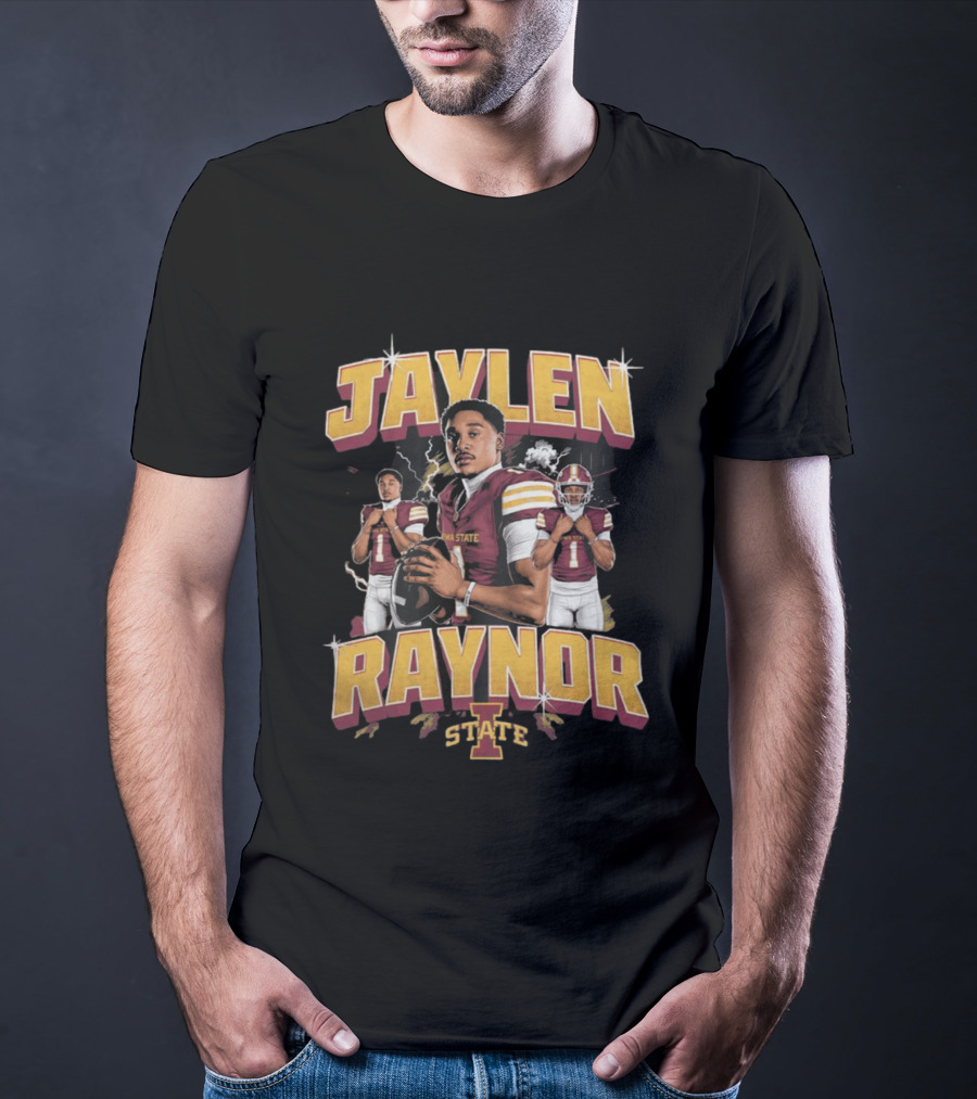 Jaylen Raynor Iowa State Football Quarterback T-Shirt