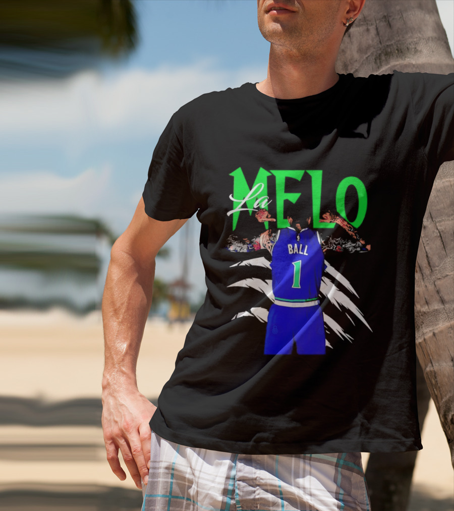 LaMelo Ball Timberwolves NBA Number 1 Jersey T-Shirt