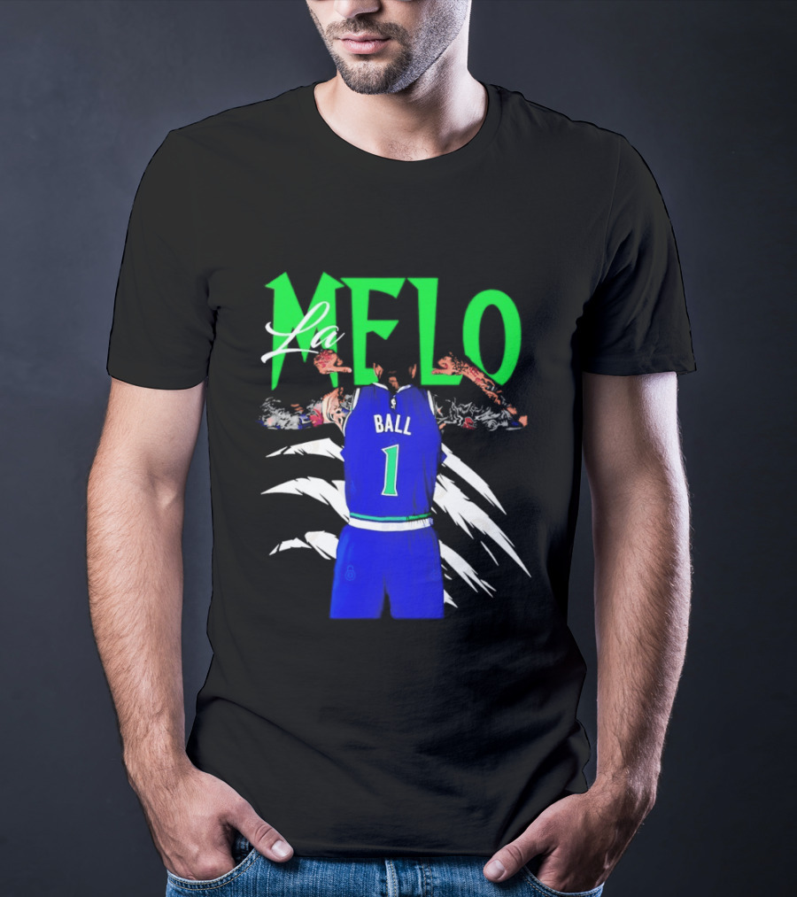 LaMelo Ball Timberwolves NBA Number 1 Jersey T-Shirt
