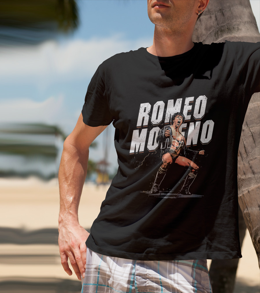 Romeo Moreno Dynamic NXT Superstar Wrestling Persona T-Shirt