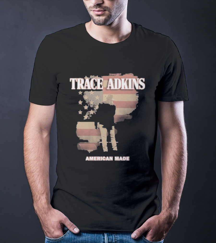 Trace Adkins American Made USA Flag Stars And Stripes T-Shirt