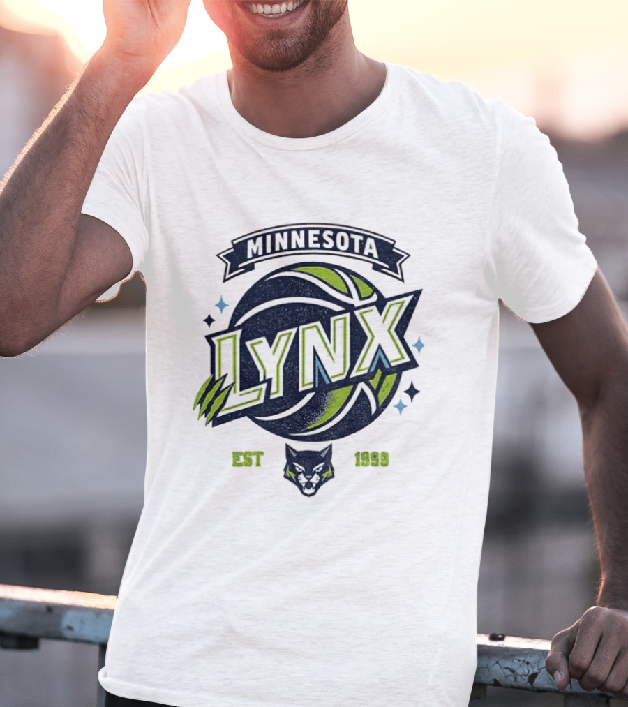 Minnesota Lynx Basketball Est 1999 Classic Team T-Shirt