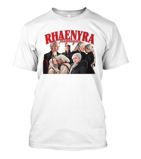 Rhaenyra Targaryen Photo Collage Bootleg Portraits T-Shirt
