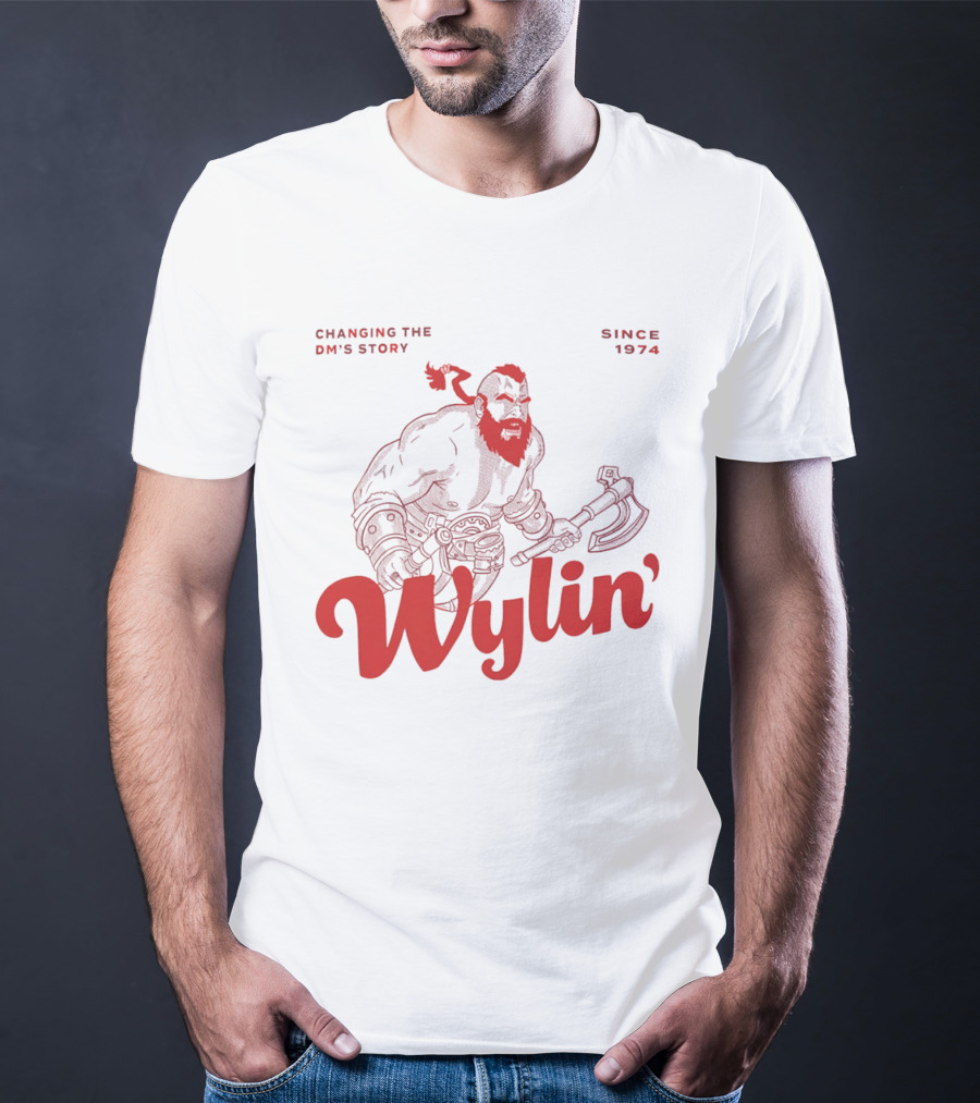 Changing The DM's Story Wylin' Barbarian Since 1974 T-Shirt