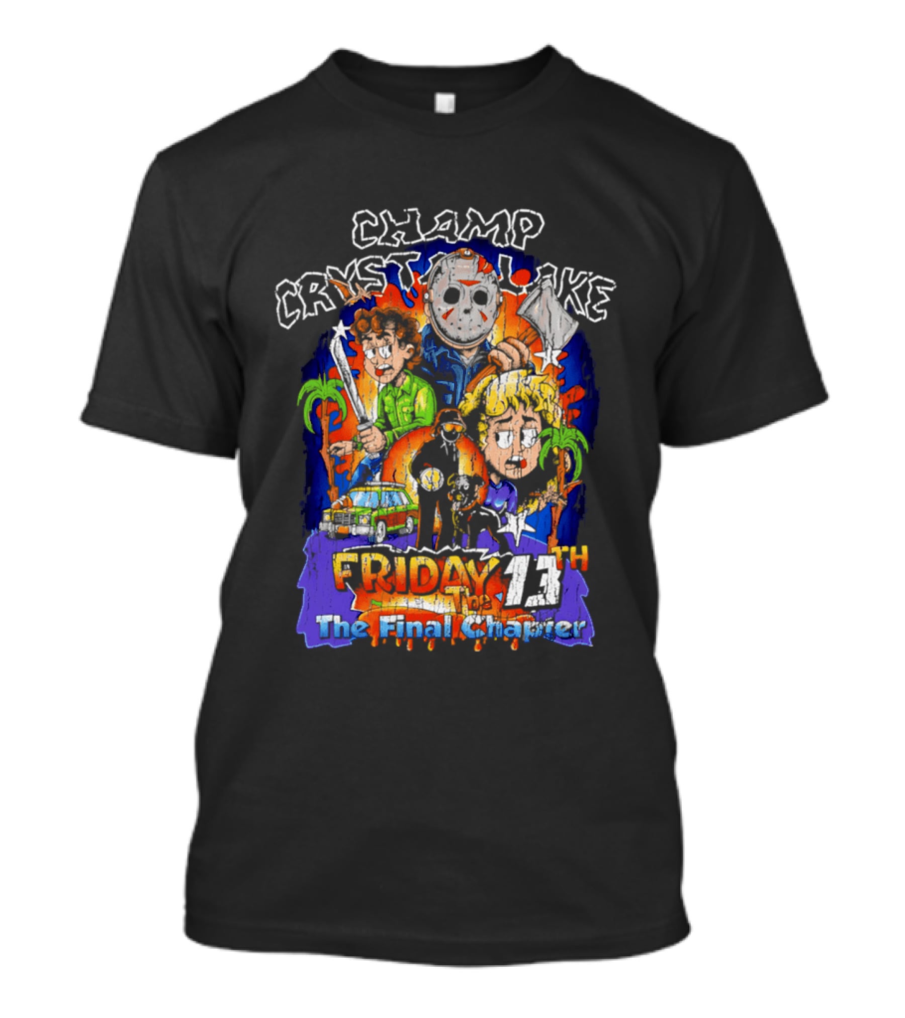 Champ Crystal Lake Friday The 13th The Final Chapter T-Shirt