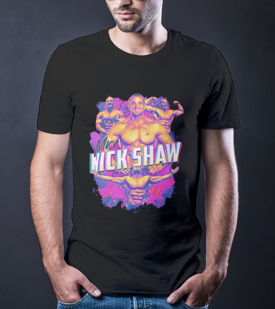 Mr Nick Shaw Bodybuilding Motivation Fitness Enthusiast Hype T-Shirt