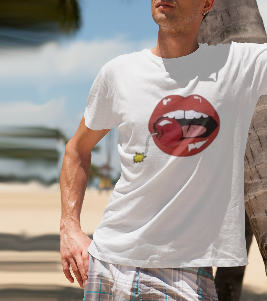 Argylle Aidan Wilde Cherry Lips Bomb T-Shirt