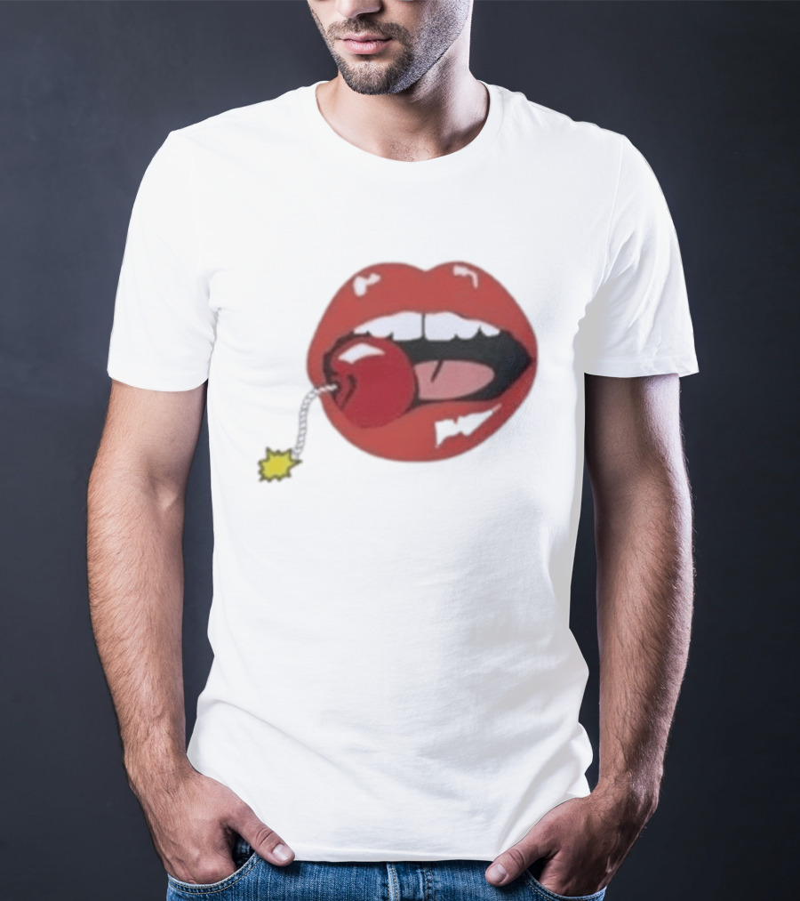 Argylle Aidan Wilde Cherry Lips Bomb T-Shirt