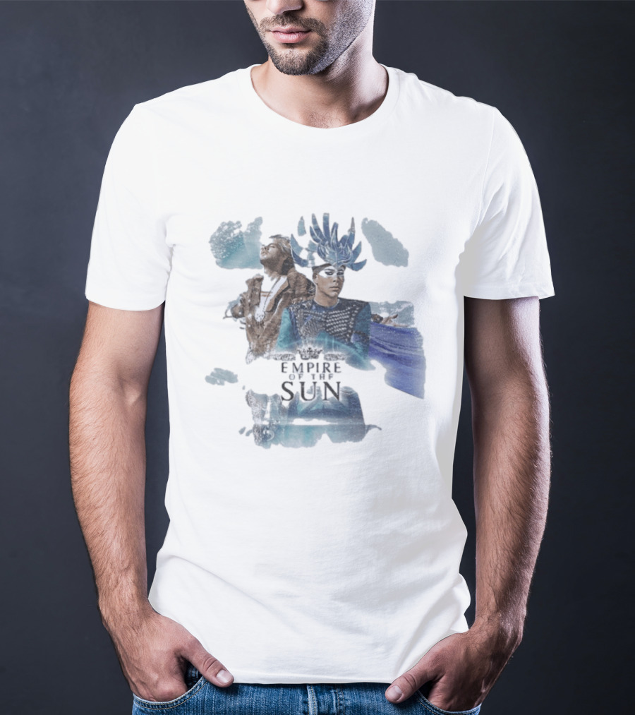Empire Of The Sun White Ice On The Dune Duo Visual T-Shirt
