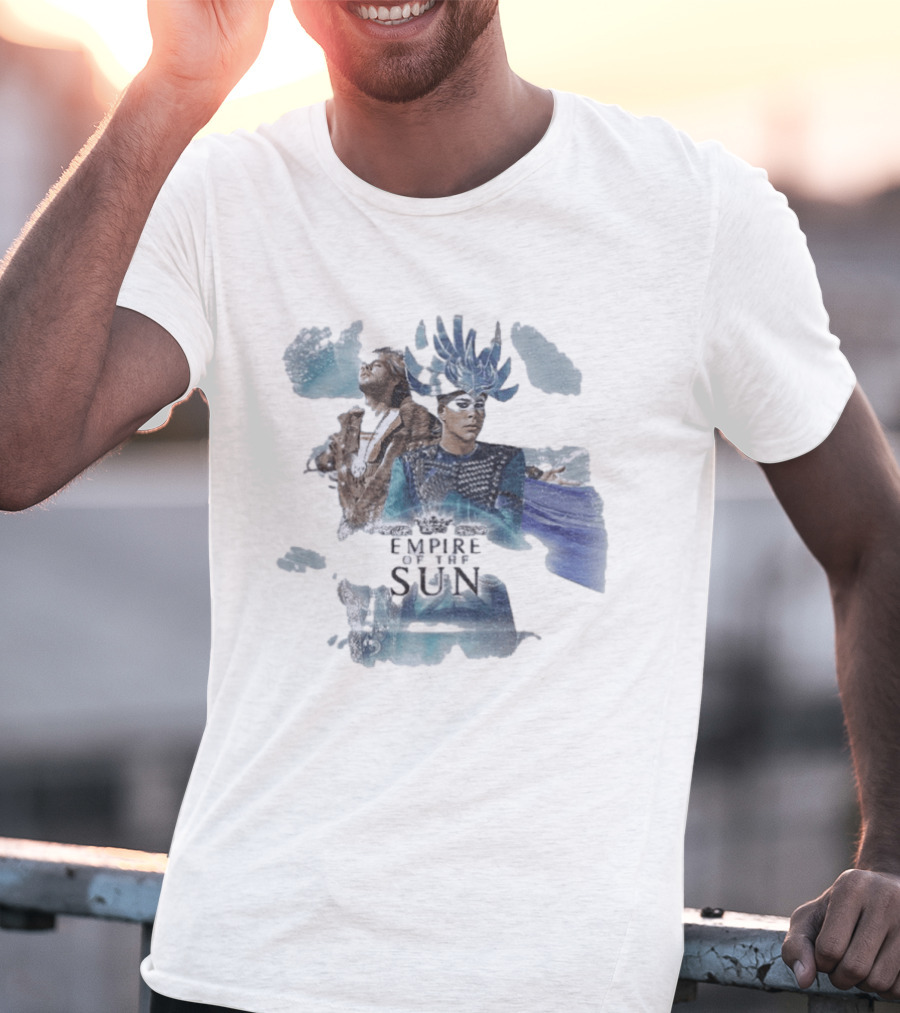 Empire Of The Sun White Ice On The Dune Duo Visual T-Shirt