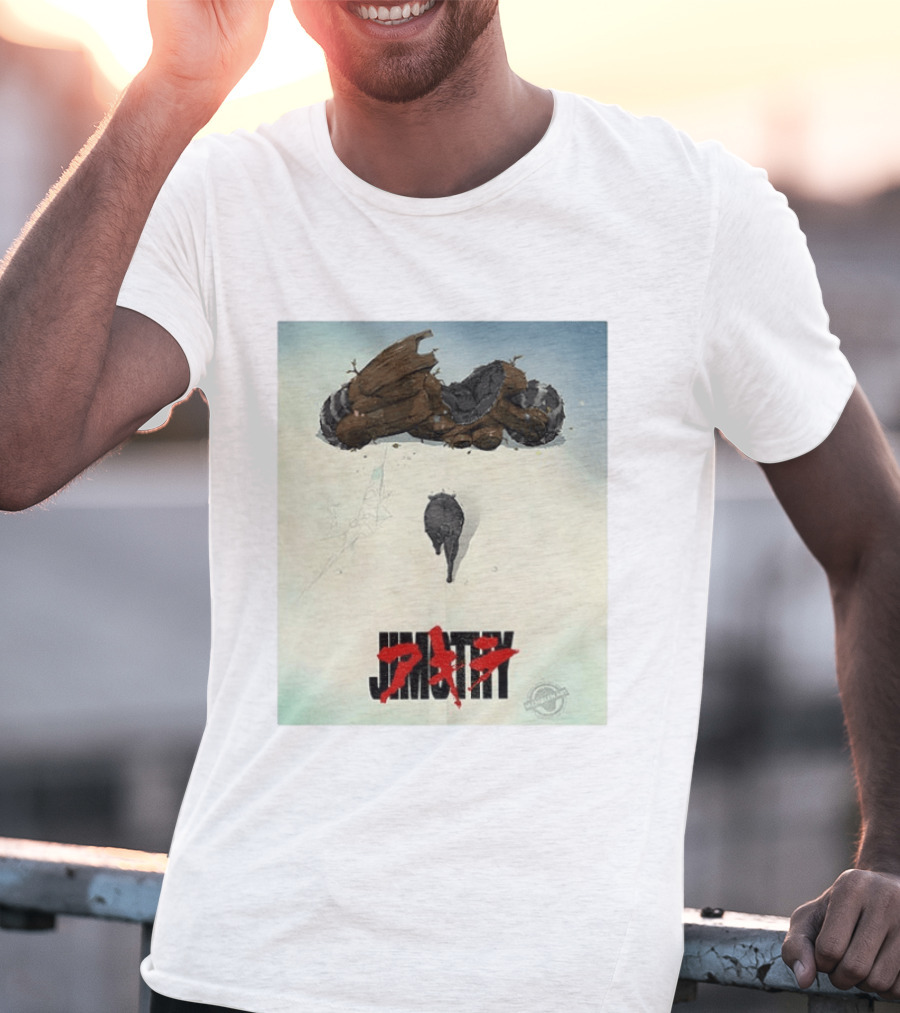 Jimothy Akira Kaneda Bike Homage Neo Tokyo Anime T-Shirt