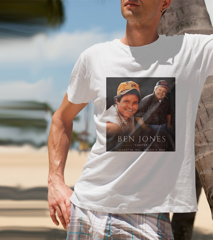 Ben Jones Cooter Memorial August 30 1941 August 9 2026 T-Shirt