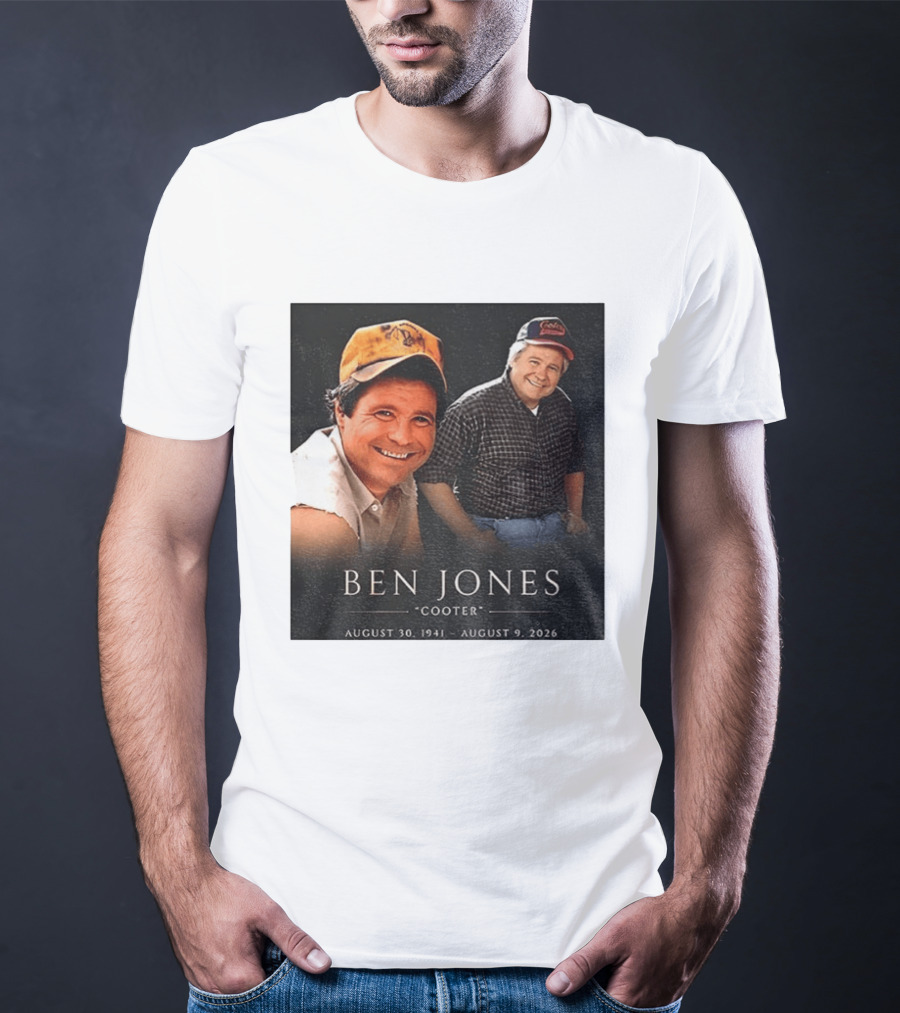 Ben Jones Cooter Memorial August 30 1941 August 9 2026 T-Shirt