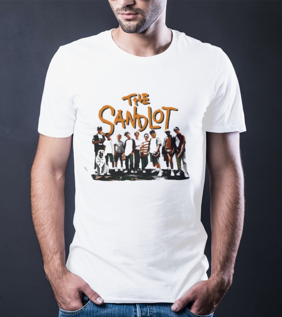 The Sandlot Cast Benny Smalls Hercules Movie Characters T-Shirt