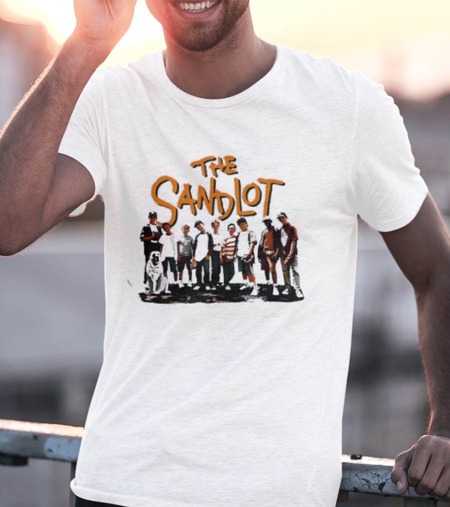 The Sandlot Cast Benny Smalls Hercules Movie Characters T-Shirt