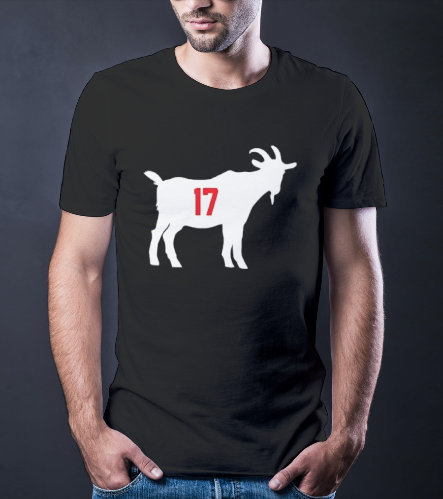 17 White Billy Goat T-Shirt