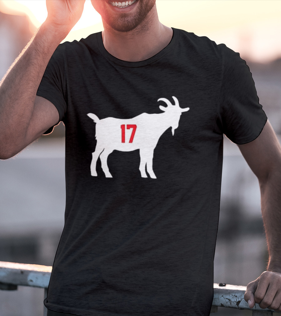 17 White Billy Goat T-Shirt
