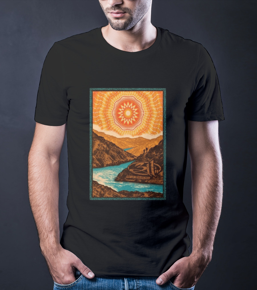 311 August 11 2026 Nampa ID Sunburst Mountain River Scene T-Shirt
