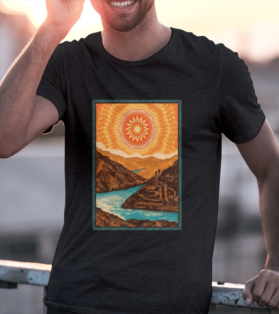 311 August 11 2026 Nampa ID Sunburst Mountain River Scene T-Shirt