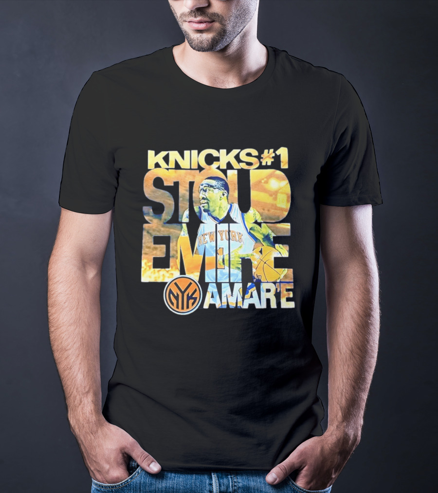 Knicks #1 Stoudemire Amare New York NYK T-Shirt