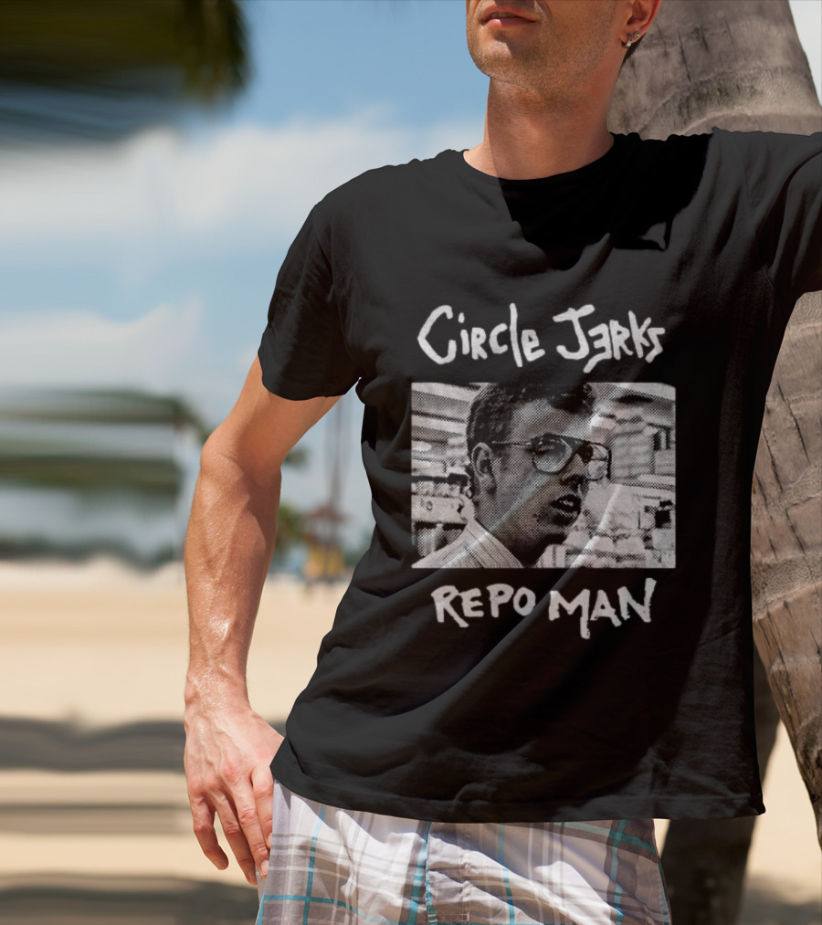 Circle Jerks Punk Rock Band Repo Man T-Shirt
