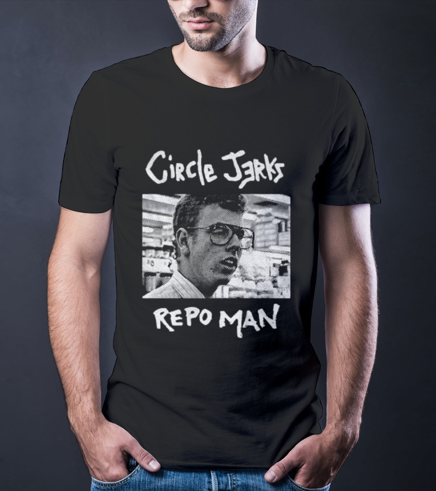 Circle Jerks Punk Rock Band Repo Man T-Shirt