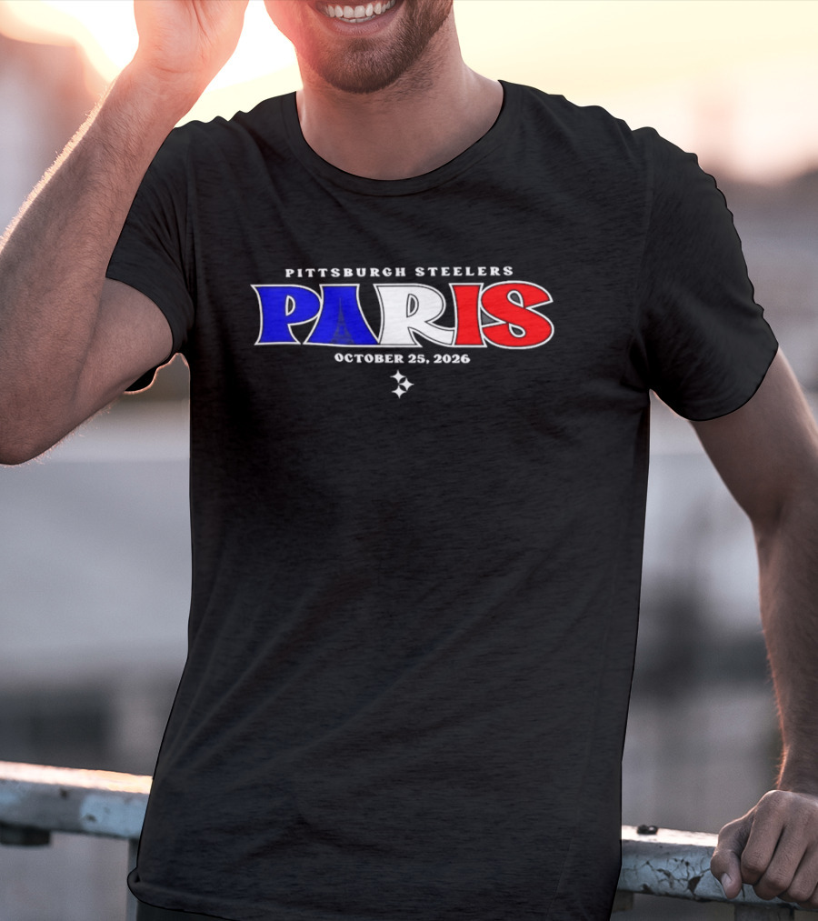 Pittsburgh Steelers Paris October 25 2026 T-Shirt