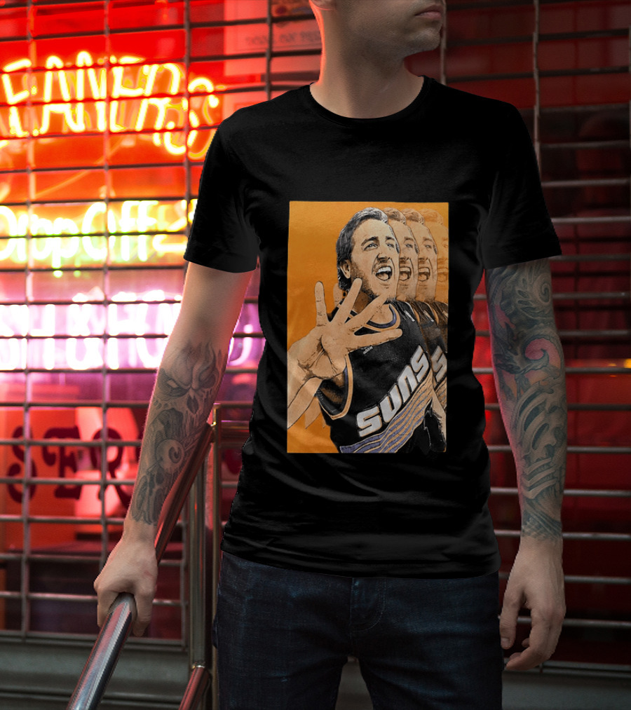 Phoenix Basketball Suns In 4 Fan Celebration T-Shirt