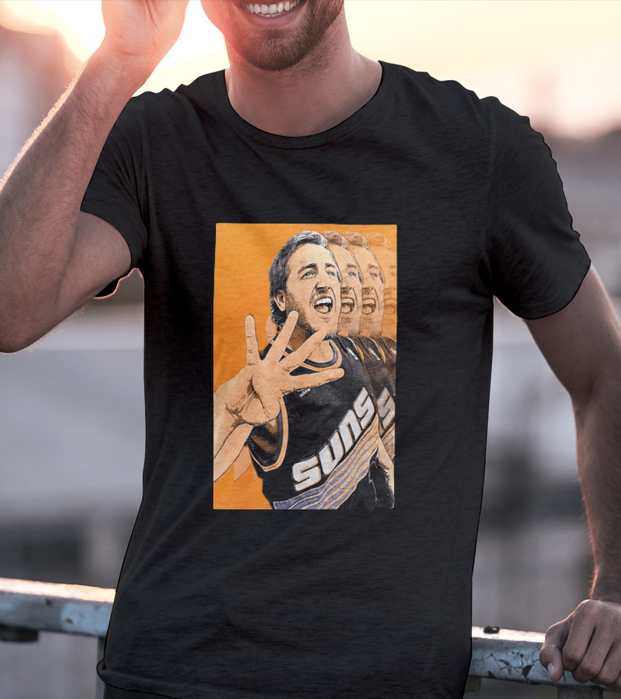 Phoenix Basketball Suns In 4 Fan Celebration T-Shirt