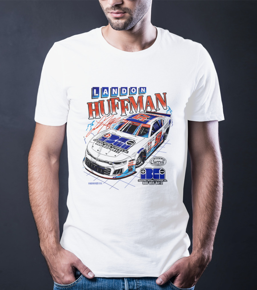 Landon Huffman 2026 Cars Tour Fully Charged Racing T-Shirt