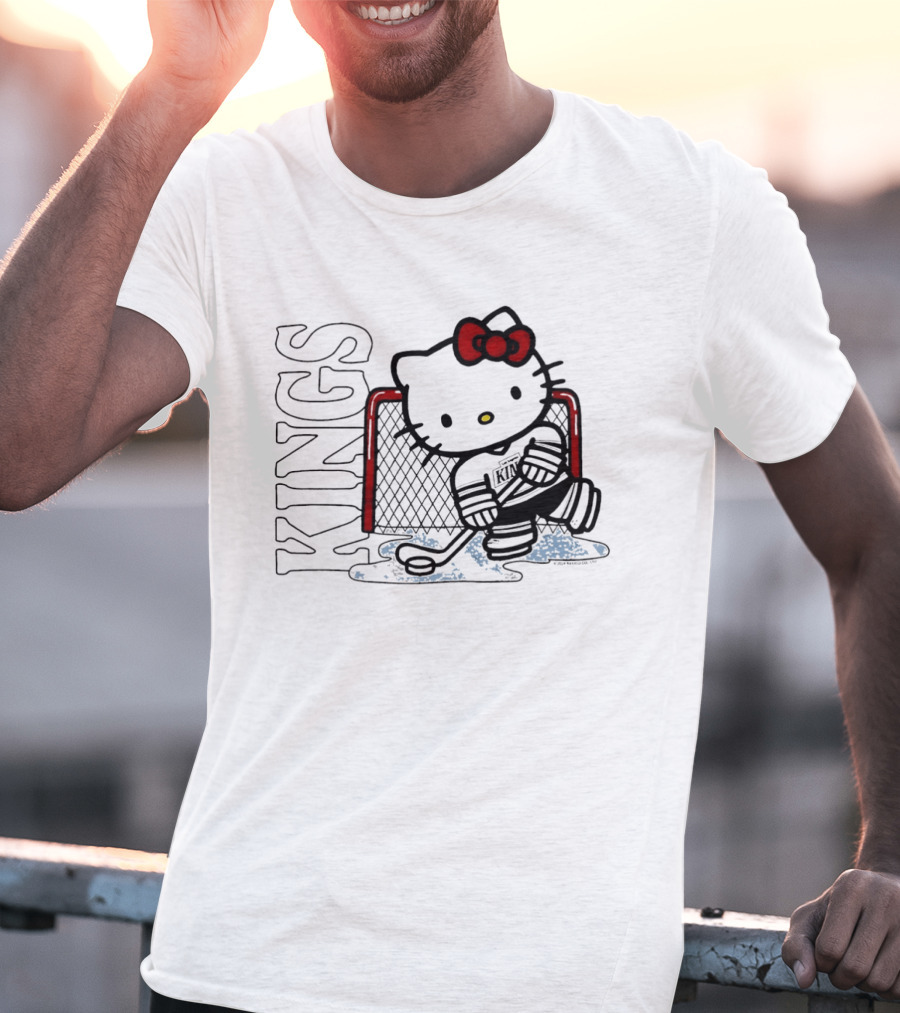 Hello Kitty Los Angeles Kings NHL 2026 Kings Hockey T-Shirt
