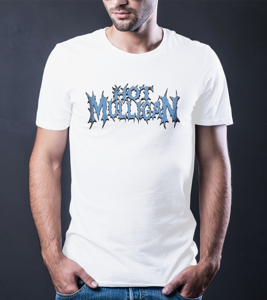 Hot Mulligan Spiky Ice Blue Metal Frozen T-Shirt