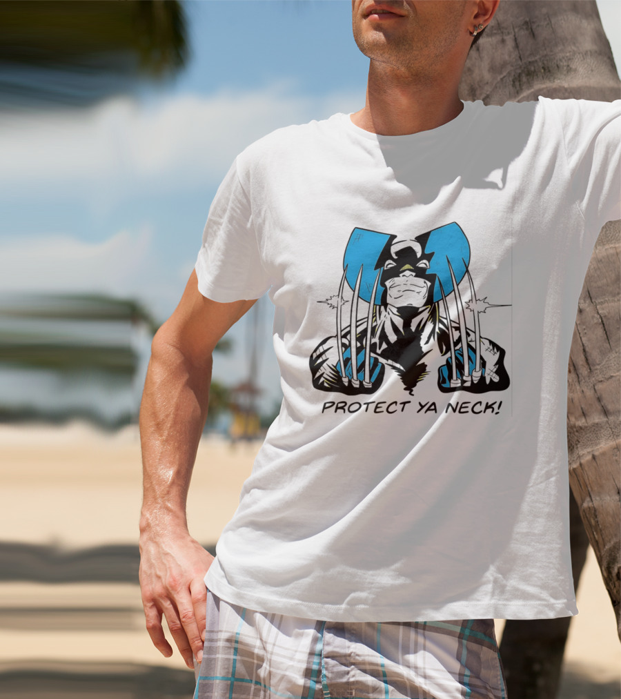 Wolverine Protect Ya Neck Iconic Marvel Comic T-Shirt
